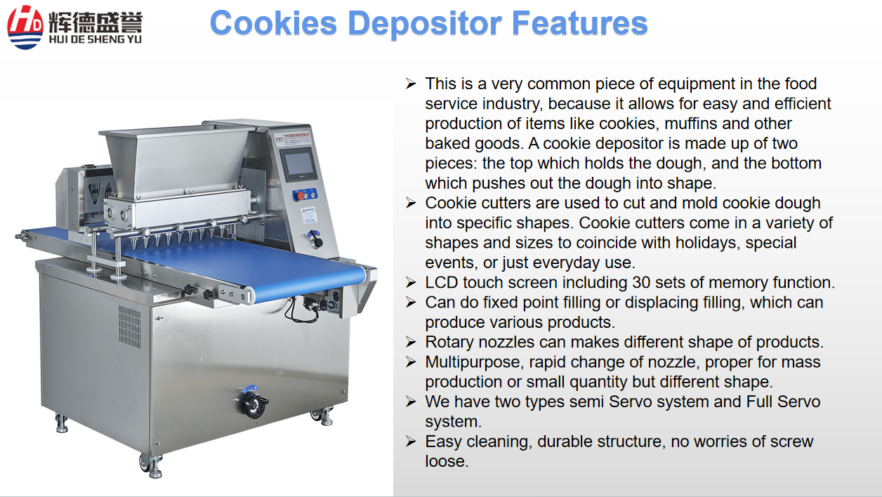 Commercial Cookie Depositor Machine Small Automatic Cookies Making Machine Fortune Cookies Machine