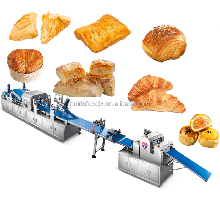 Commercial Pastry Production Line Puff Pastry Machine Pastry Making Machine