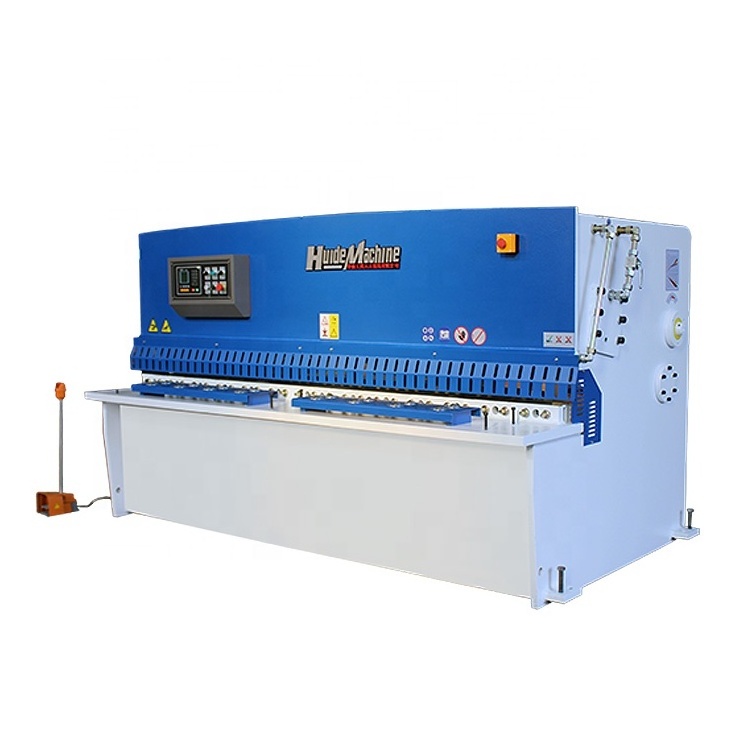 QC12K 6*2500 CNC Hydraulic Metal Guillotine  Cutting  Shearing Machine for sale