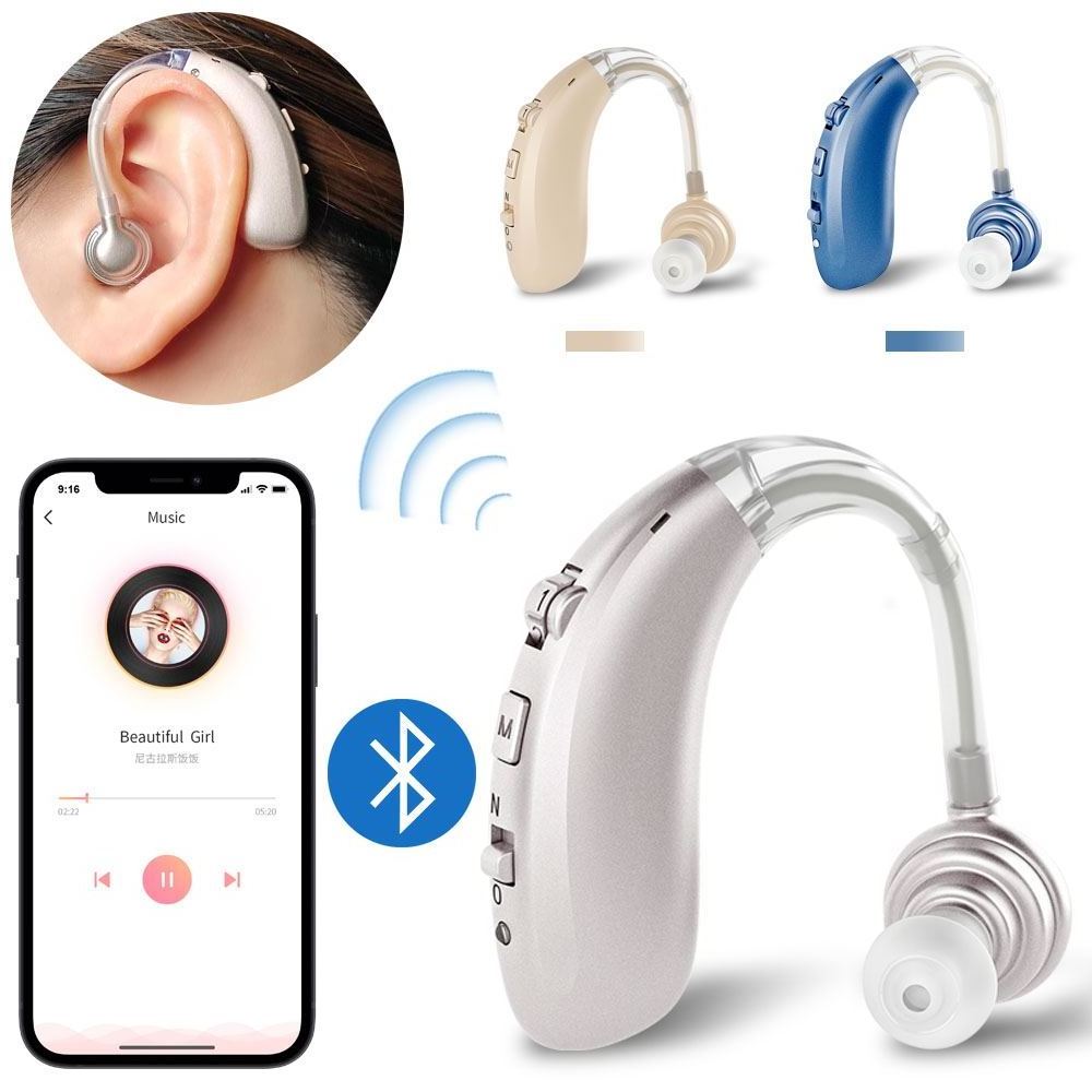 AXON Rechargeable ear hearing amplifier invisible hearing aid with color packing box  A-360