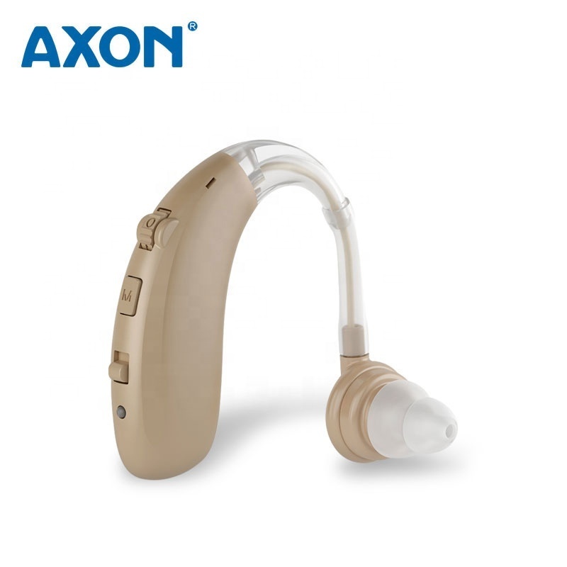 AXON Rechargeable ear hearing amplifier invisible hearing aid with color packing box  A-360