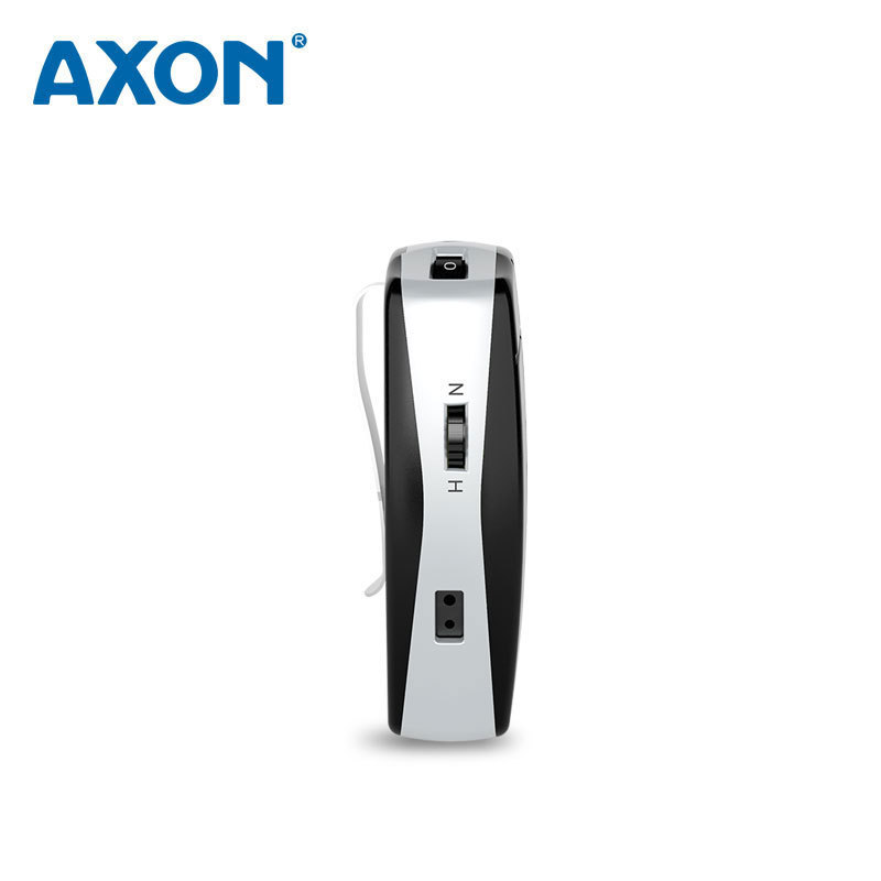 AXON Pocket Hearing Aid Audifonos best cheap hearing aid with batteries V-68