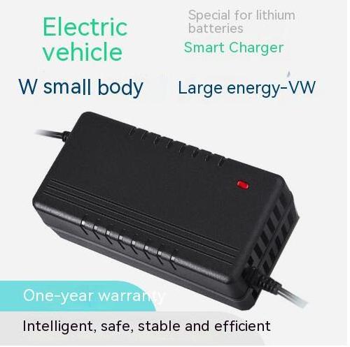 12v 24v 36v 48v 52v 60v 72v 2A 3A Lithium battery charger DC port electric bike e scooter e motor Energy storage battery charger