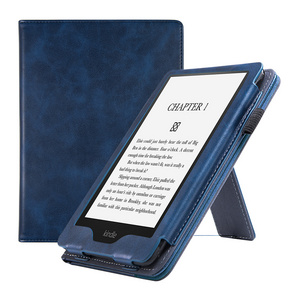 Luxury Stand case For All- New kindle paperwhite 5  Smart cover for kindle paperwhite signature edition 2021 with hand strap