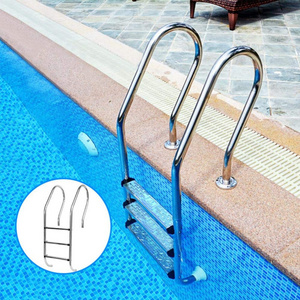 Manufacturers direct sales pool stainless steel ladder 304 stainless steel pool ladder Stainless Steel Pool Ladder Steps