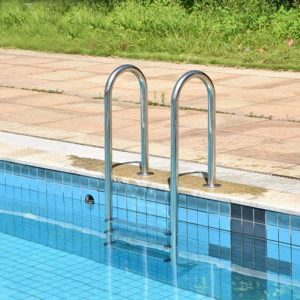 Huidi Stainless Steel Swimming Pool Ladder Polished Water Tank Steel Ladders for Inground Pool/Spa SS304-Equipment Ladder Step