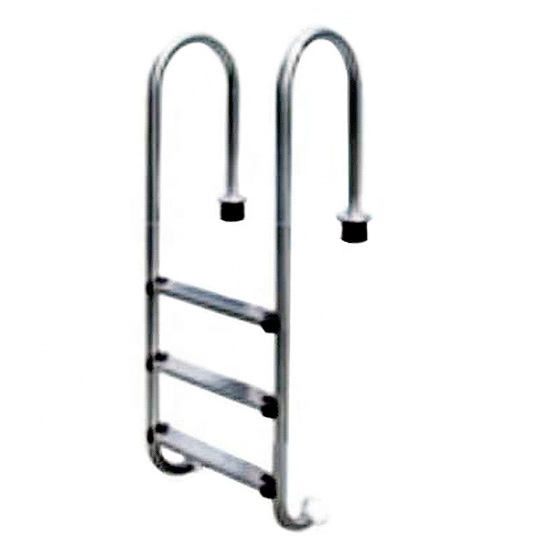 Huidi Stainless Steel Swimming Pool Ladder Polished Water Tank Steel Ladders for Inground Pool/Spa SS304-Equipment Ladder Step