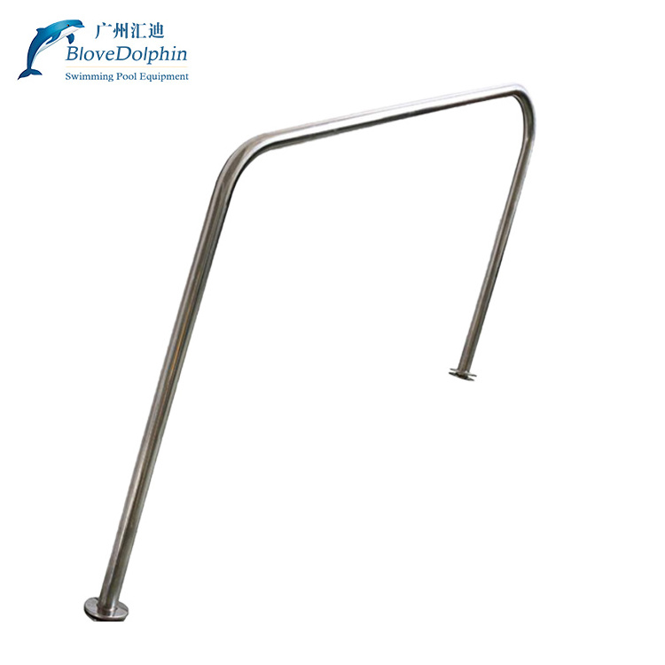 Manufacturers selling Stainless steel removable handrail for swimming pool