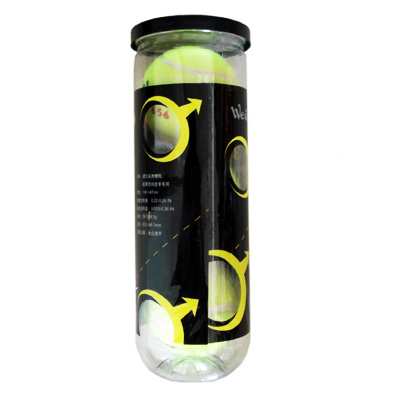 custom logo wholesale professional custom logo tube wool pressurized tournament black tennis ball