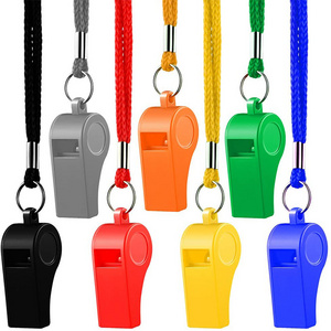 Wholesale price Plastic Whistles Colorful OEM Small Whistles for sports