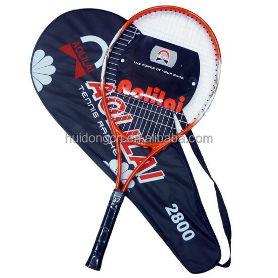 Cheap Aluminum custom design your own tennis racket racquet wholesale price for promotional