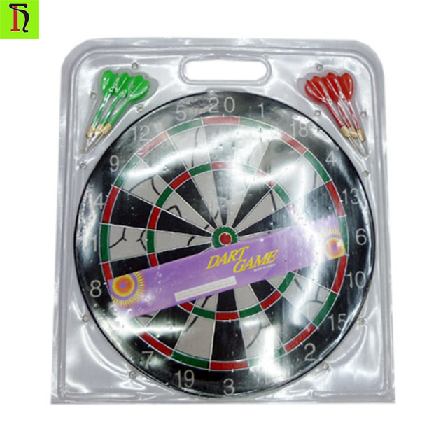 Bristle Dartboard with Increased Scoring Area Improved Dart Deflection for Reduced Bounce-Outs Professional 17Inch Darts Board