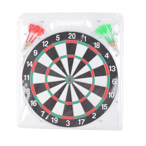 Indoor Sport Double Target Dart Magnetic Flocking Dartboard Board Double Thickening Outdoor Dart Board Set