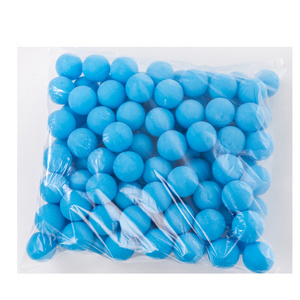 pool game custom logo light blue Beer pong bulk packed 40mm table tennis ball ping pong balls