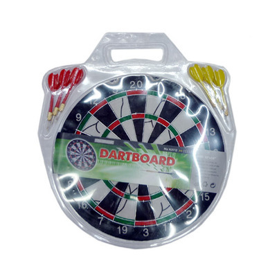 Bristle Dartboard with Increased Scoring Area Improved Dart Deflection for Reduced Bounce-Outs Professional 17Inch Darts Board