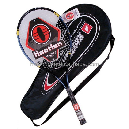 Cheap Aluminum custom design your own tennis racket racquet wholesale price for promotional