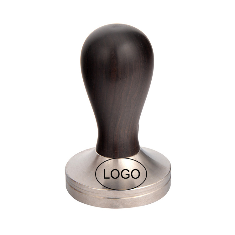 Manual coffee tamper 51mm tamper 50mm espresso tamper with pressure gauge