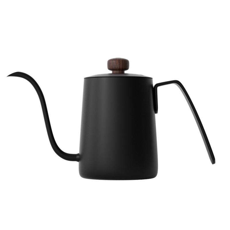 600ml Hand Drip Kettle Coffee Pot Tea Pot Thick Stainless Steel Long Spout Pour Over Kettle