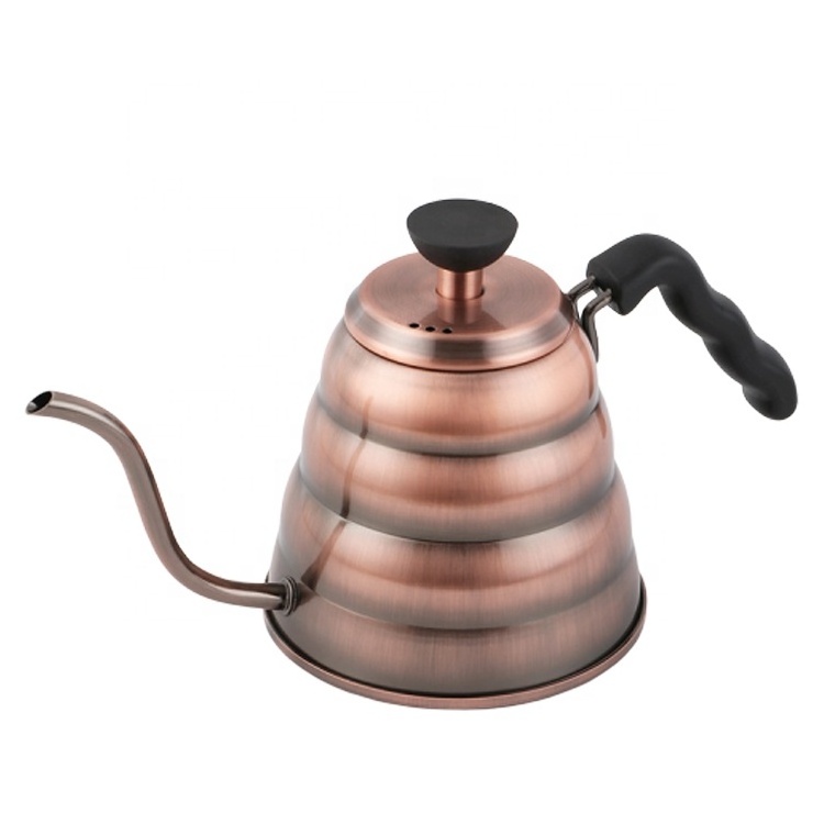 Factory  design water teapot kettle stainless steel 1 L/1.2 L coffee pour over coffee kettle coffee pot