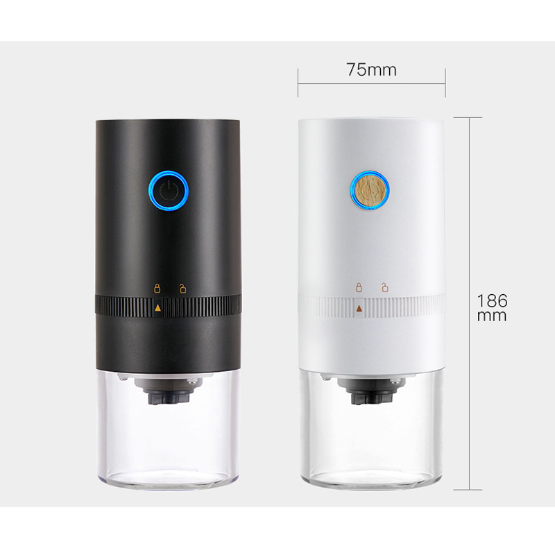 USB Rechargeable Electric Gravity Coffee bean and Pepper Grinder