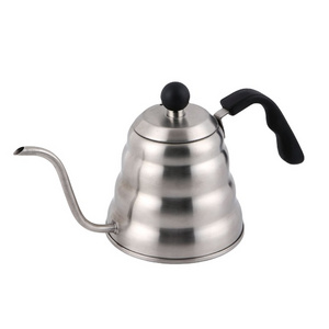 Factory  design water teapot kettle stainless steel 1 L/1.2 L coffee pour over coffee kettle coffee pot