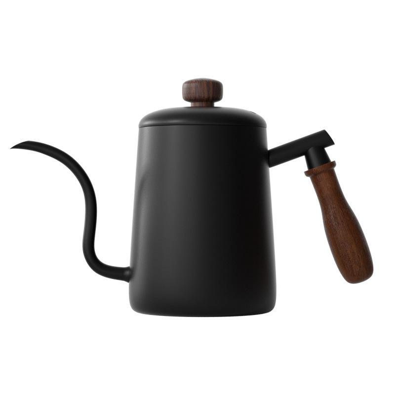 600ml Hand Drip Kettle Coffee Pot Tea Pot Thick Stainless Steel Long Spout Pour Over Kettle