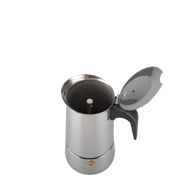 Moka Coffee Pot Percolator Stovetop Espresso Latte Maker Stainless Steel  Coffee Maker Pot 2-9 Cups