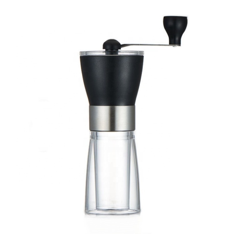 High Quality Plastic Manual Coffee Grinder/Adjustable Ceramic Burr manual coffee grinder Grinder for coffee