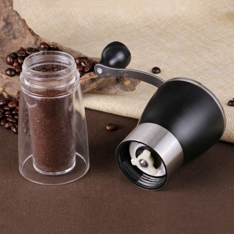 High Quality Plastic Manual Coffee Grinder/Adjustable Ceramic Burr manual coffee grinder Grinder for coffee