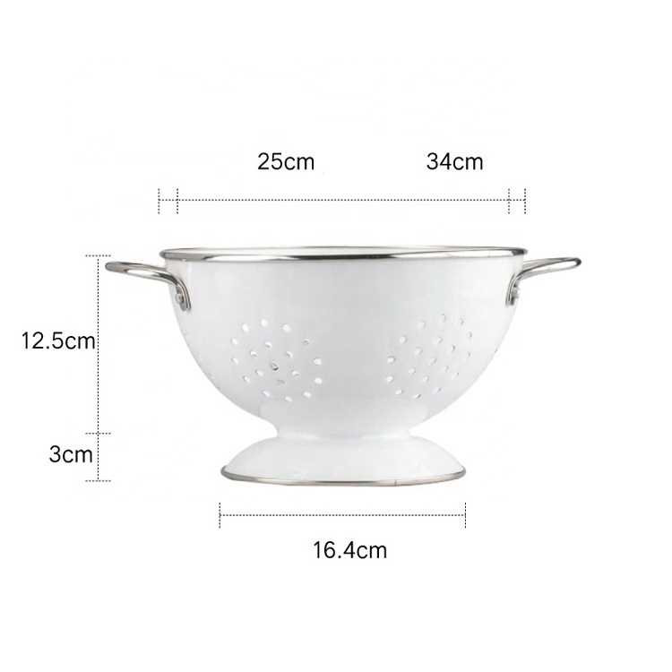 Stainless Steel  Dinnerware Colander  Decorative Strainer  Fruit Bowl Vegetable basket