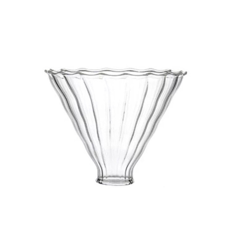 Hot Selling Pour Over Drip Borosilicate Glass Cold Brew Coffee Maker With Cone Coffee Filter