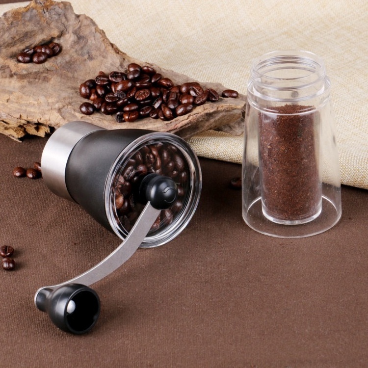 High Quality Plastic Manual Coffee Grinder/Adjustable Ceramic Burr manual coffee grinder Grinder for coffee