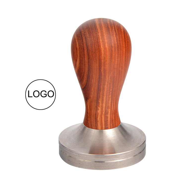 Manual coffee tamper 51mm tamper 50mm espresso tamper with pressure gauge