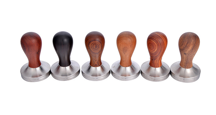 Manual coffee tamper 51mm tamper 50mm espresso tamper with pressure gauge