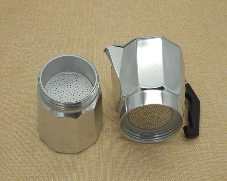 Best Seller 1/2/3/6/9/12 cup Aluminium Moka Coffee Pot /Stovetop Moka Espresso Coffee Maker