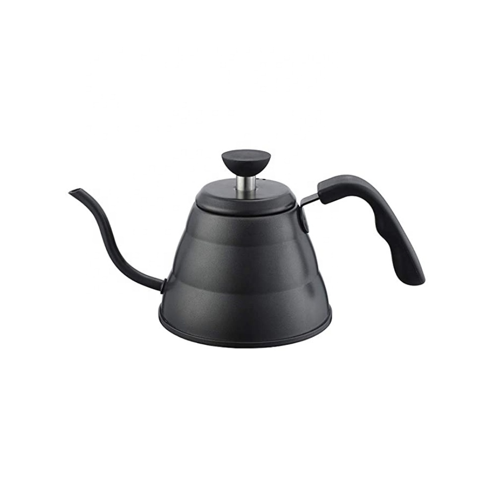 Stainless Steel Drip Kettle with Thermometer Tea Pot Barista Pour Over Coffee pot