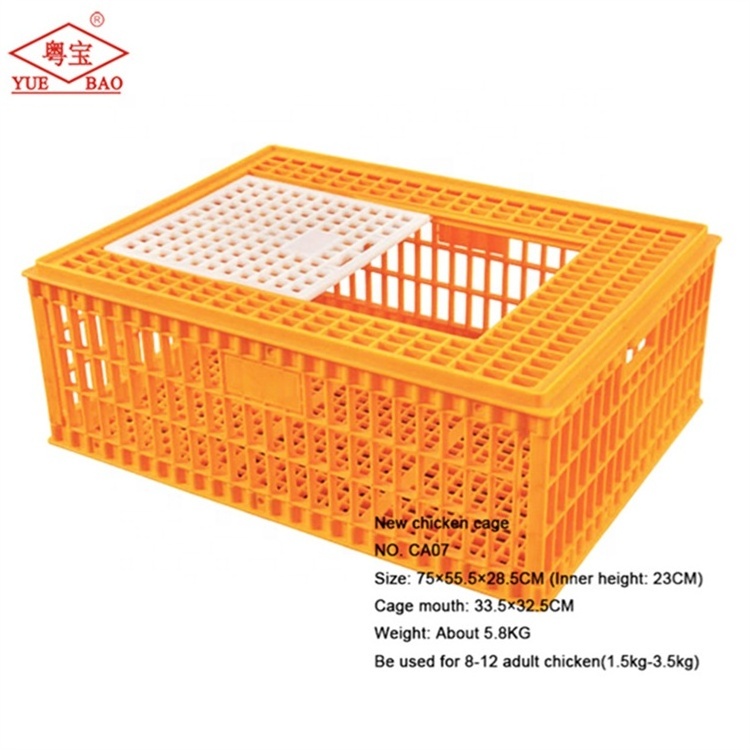 Chicken equipment plastic live rooster transport cage chicken house chicken transport cage