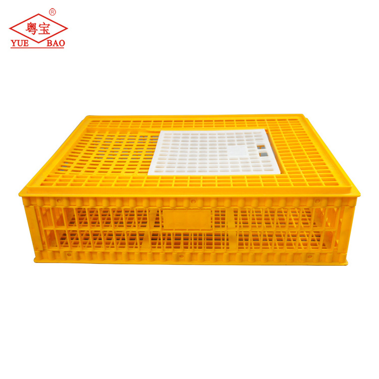 Factory wholesale supplies poultry coop collapsible plastic chicken transport cage pigeon cage