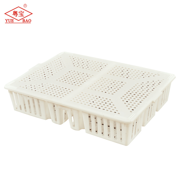 Unique Design Farming Using Equipment Chick Transfer Cage Chicken Cages Plastic Poultry Crate With Four Compartments