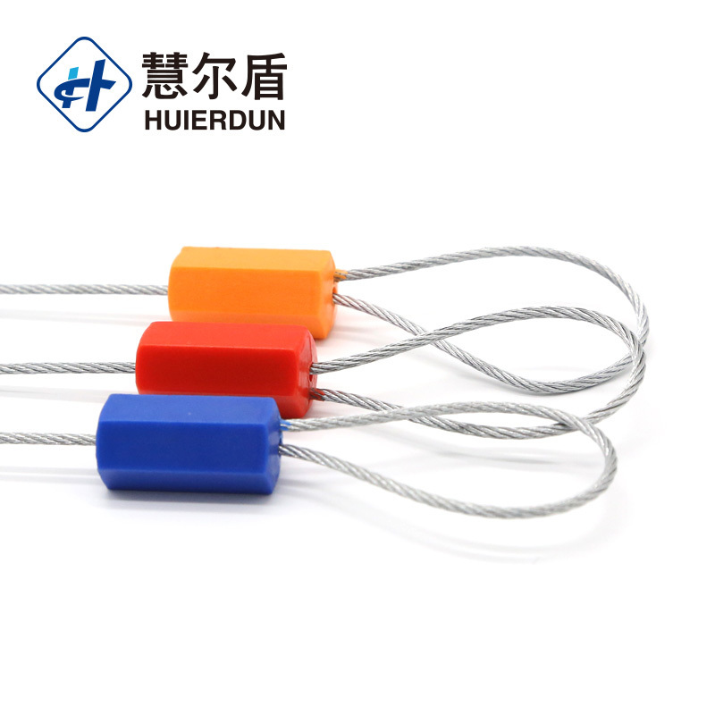 HED-CS109 cable seal zip ties tag for management container seal metal hexagon cable seal lock