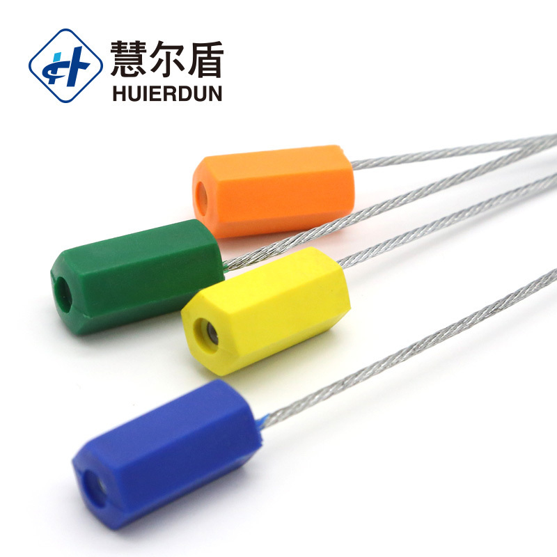 HED-CS109 cable seal zip ties tag for management container seal metal hexagon cable seal lock