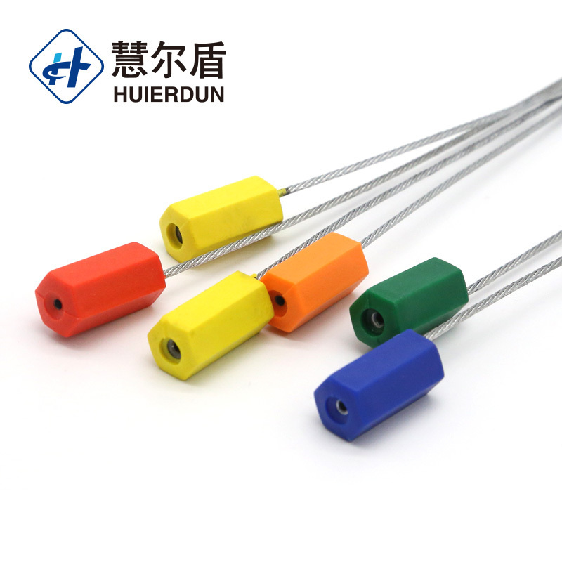 HED-CS109 cable seal zip ties tag for management container seal metal hexagon cable seal lock