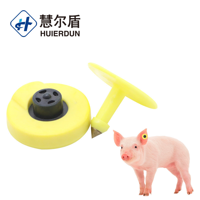 Hed-ET108  High quality  livestock  ear tag rfid electronic animal ear tag