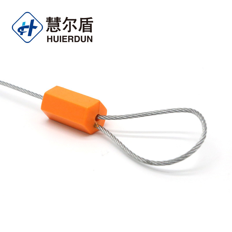 HED-CS109 cable seal zip ties tag for management container seal metal hexagon cable seal lock