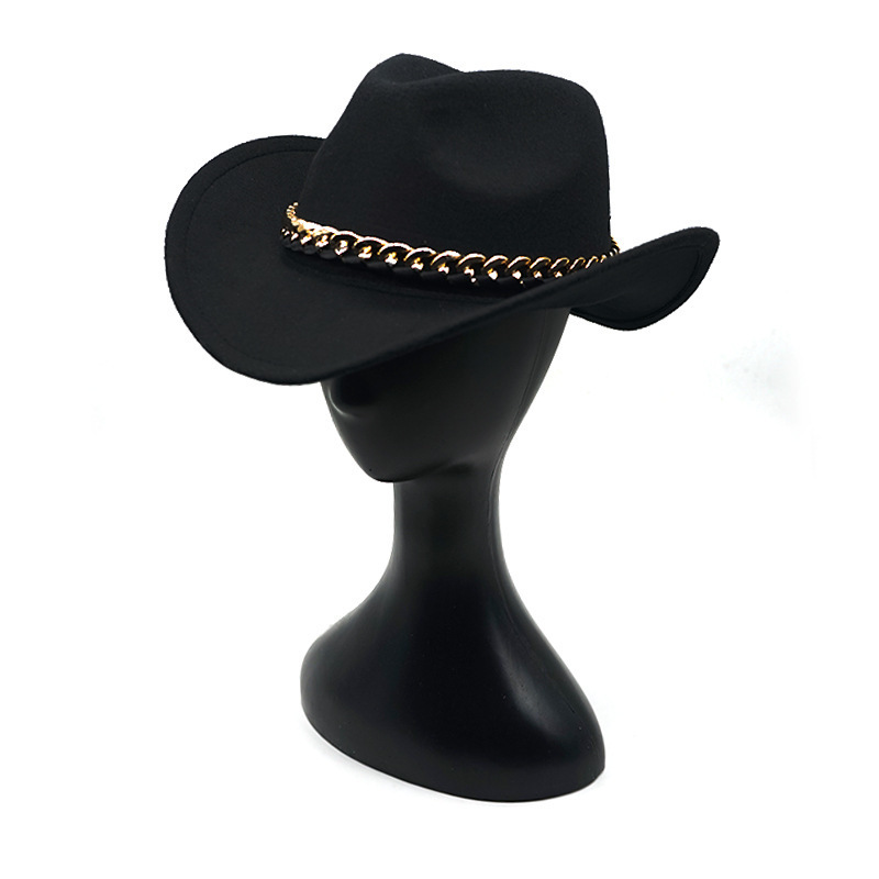 Wholesale 2024 NEW Cheap New Style Cowboy Hats Made In Mexico Unisex Cowboy Western Adult Five Stud Cowboy Hat