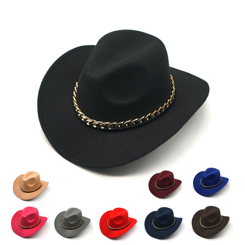 Wholesale 2024 NEW Cheap New Style Cowboy Hats Made In Mexico Unisex Cowboy Western Adult Five Stud Cowboy Hat