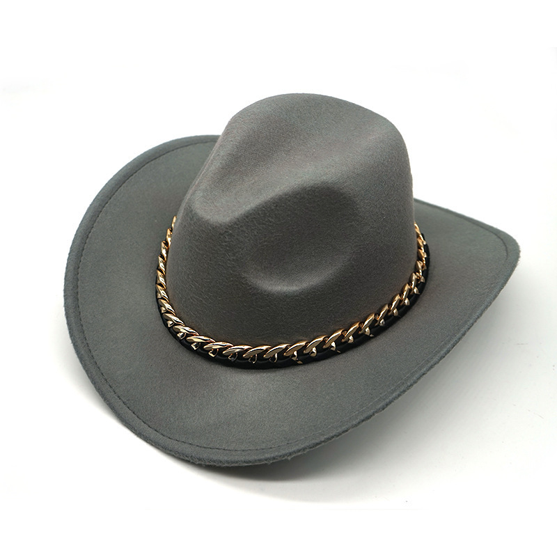 Wholesale 2024 NEW Cheap New Style Cowboy Hats Made In Mexico Unisex Cowboy Western Adult Five Stud Cowboy Hat