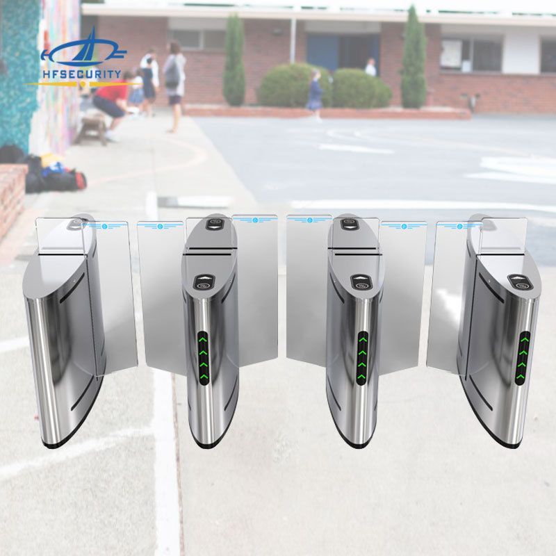 HFSecurity HF-S01 Stainless Steel 304 Automatic  Access Control Board Swing Gate Passenger Turnstile Gate Mechanism