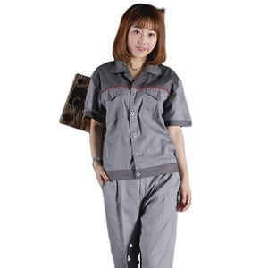 Quality cheap factory construction industrial long sleeve safety worker and labor workwear uniform