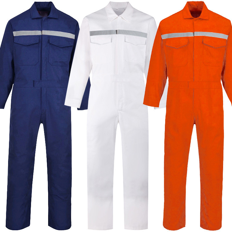 Reflective Strip Clothes Wear Clothing Coveralls Siamese Labor Protection Clothing Work Clothes Overalls Jumpsuit